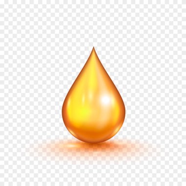 Altın petrol kabarcık izole