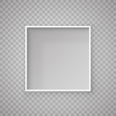 Açık kağıt kare kutu