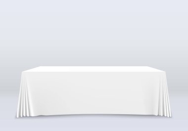 Tablo ile masa örtüsü sanat bayrak.