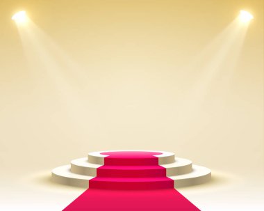 Sahne podyum aydınlatma ile