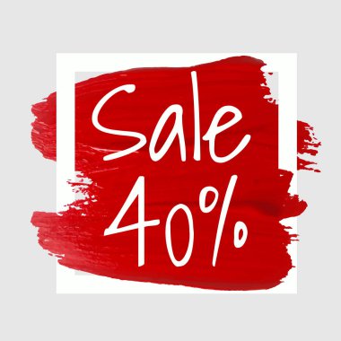 Logo fırça boyalı suluboya arka plan. Sanat soyut fırça boya doku tasarımı akrilik vuruş poster ve beyaz kare çerçeve. Logo ve satış afişi için tasarım.