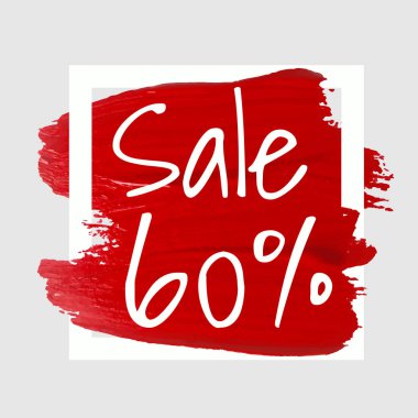 Logo fırça boyalı suluboya arka plan. Sanat soyut fırça boya doku tasarımı akrilik vuruş poster ve beyaz kare çerçeve. Logo ve satış afişi için tasarım.