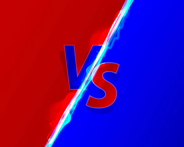 Versus game cover, banner sport vs, conceito de equipe. —  Vetores de Stock