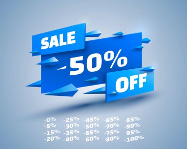 Uç bayrak satışı set dışında koleksiyon, mavi renk.