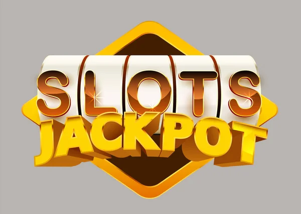 Spielautomat gewinnt den Jackpot. 777 Big Win Casino Konzept. — Stockvektor