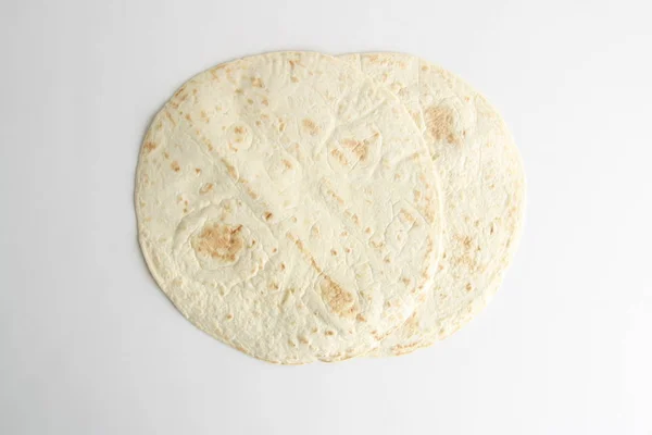 Tortillas Harina Trigo Mexicana Para Hacer Tacos —  Fotos de Stock