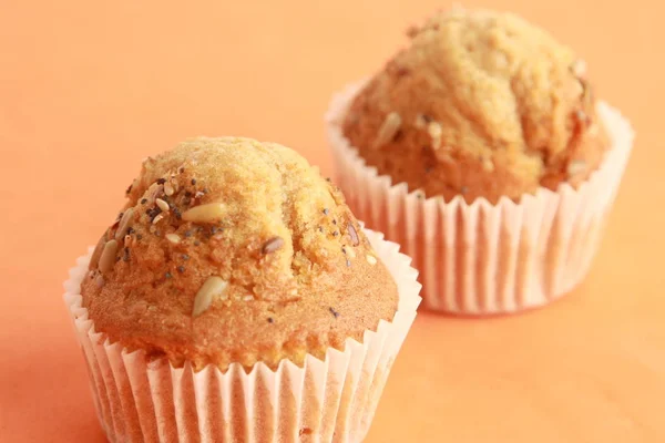 Heerlijke Zelfgemaakte Gespelde Muffins — Stockfoto