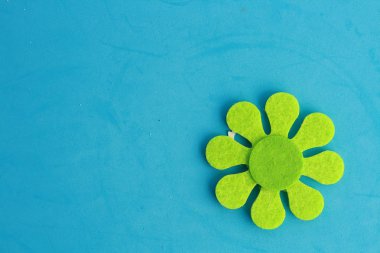 çiçek şeklinde kumaş zanaat