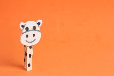 clothespin ile zanaat, şeklinde