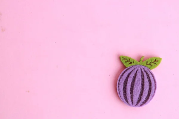 Fabric Craft Fruit Shape — Stock Photo, Image