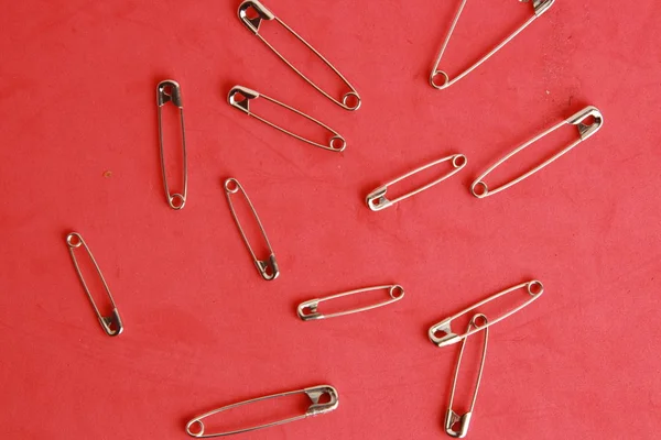 Sewing Pin Colorful Background — Stock Photo, Image