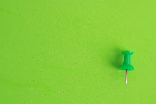 Plast Häftstift Färgglad Bakgrund — Stockfoto