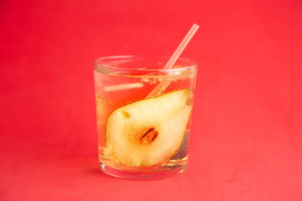 Gin Tonic Pear — Stock Photo, Image