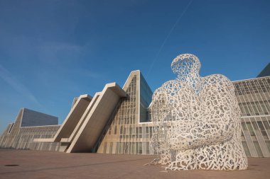 Zaragoza, İspanya 23 Ocak 2019: Zaragoza Kongre Salonu