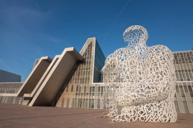 Zaragoza, İspanya 23 Ocak 2019: Zaragoza Kongre Salonu