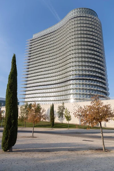 Zaragoza Spagna Gennaio 2019 Edificio Della Torre Dell Acqua Nella — Foto Stock