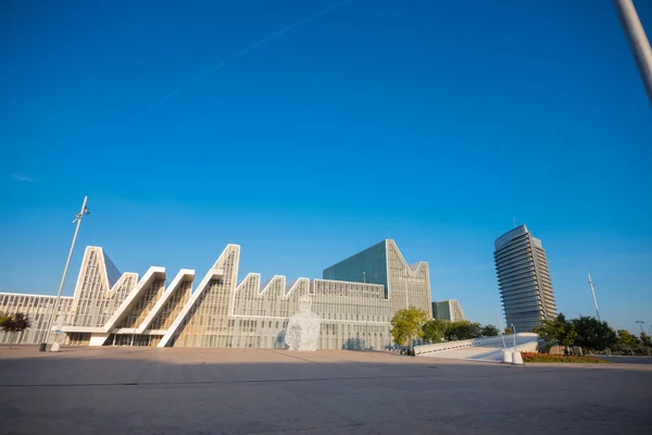 Zaragoza España Enero 2019 Palacio Congresos Zaragoza — Foto de Stock