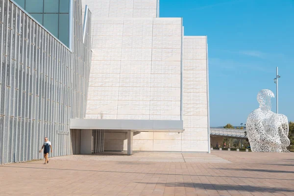 Zaragoza, İspanya 23 Ocak 2019: Zaragoza Kongre Salonu