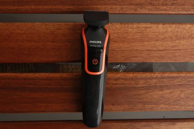 Saragossa İspanya. 18 Eylül 2018, Erkekler için makina makasları, Philips markası