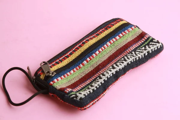 Bolso Estilo Hippie Con Dos Cremalleras — Foto de Stock