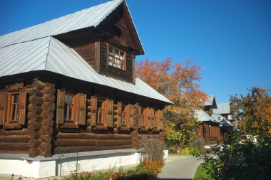 Suzdal sonbahar manzara.