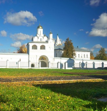 Suzdal sonbahar manzara.