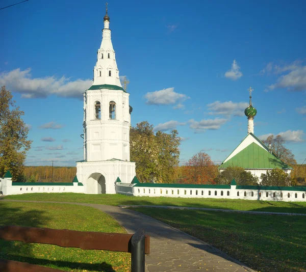 Anillo Oro Rusia Complejo Templos Pueblo Kideksha Cerca Suzdal Región — Foto de Stock