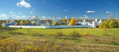Rusya'nın Suzdal.The Golden Ring Pokrovsky Manastırı.