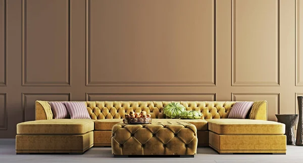 Interior Colorido Brillante Moderno Representación Ilustración —  Fotos de Stock