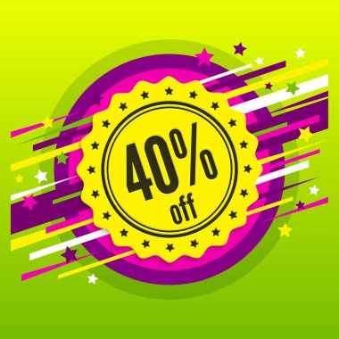 İndirim rozet, damga, etiket. Satılık poster.