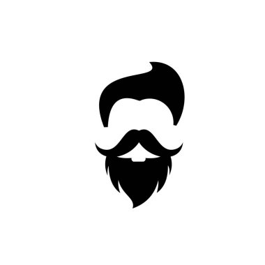 Berber Dükkanı Logosu Etiketi Retro, tasarımınız için berber dükkanı logosu