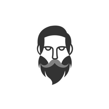 Berber Dükkanı Logosu Etiketi Retro, tasarımınız için berber dükkanı logosu