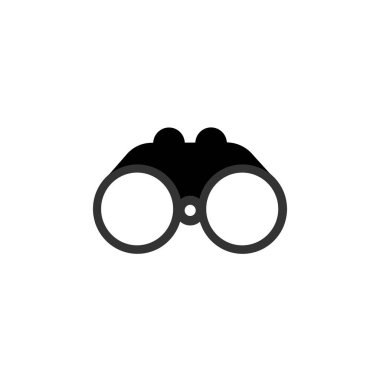 dürbün simgesi, keşif, keşif, optik ekipman, ağ, yazdırma ve mobil için kullanılabilir