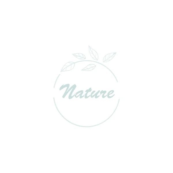 Modne Liście Tropikalne Projektowanie Wektorów Gospodarstwo Świeże Naturalne Etykiety Produktów — Wektor stockowy