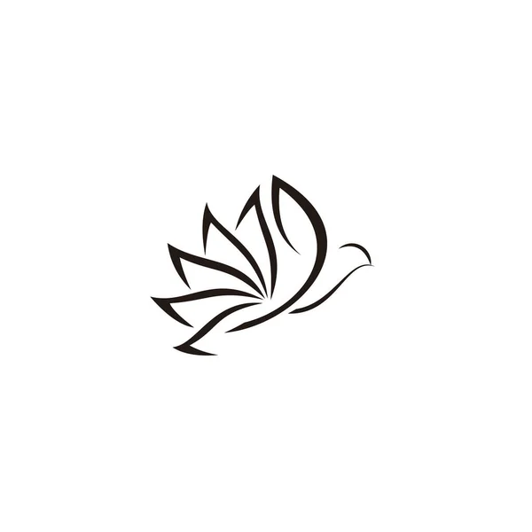 Logo Bird Plantilla Logotipo Bird Business Diseño Emblema Sobre Fondo — Vector de stock