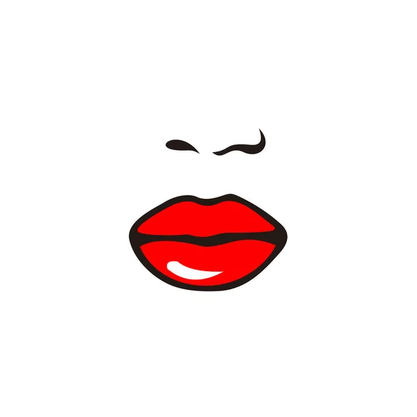 Beauty Logo White Background Beauty Salon Cosmetics Spa Hair Logotype — Stock Vector