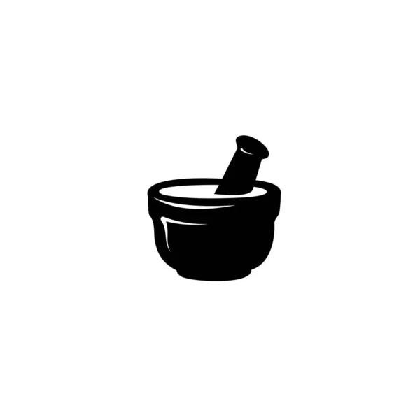 Піктограма Лінії Розчину Шкідників Піктограма Логотипу Аптеки Дизайн Емблеми Білому — стоковий вектор