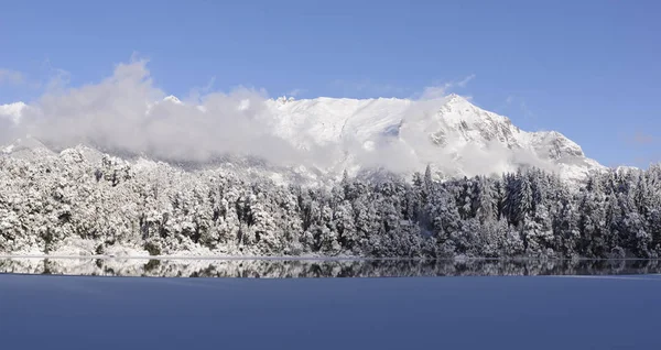 Visões Inverno Circuito Turístico San Carlos Bariloche Patagônia Argentina Amrica — Fotografia de Stock