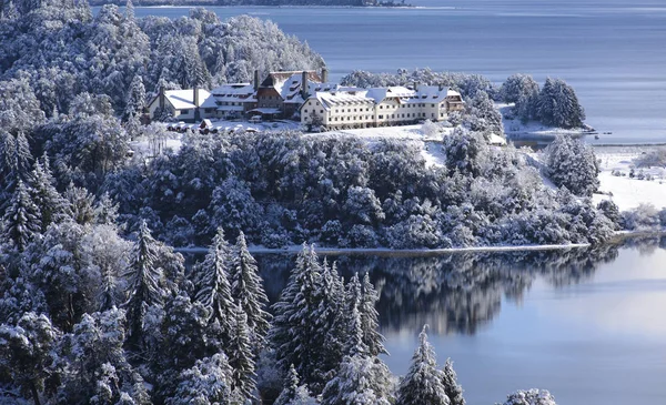 Kış sayısı, Tur devrede San Carlos de Bariloche, Patagonia, Arjantin, Güney Amrica. 