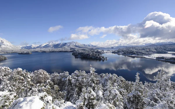 Kış sayısı, Tur devrede San Carlos de Bariloche, Patagonia, Arjantin, Güney Amrica. 
