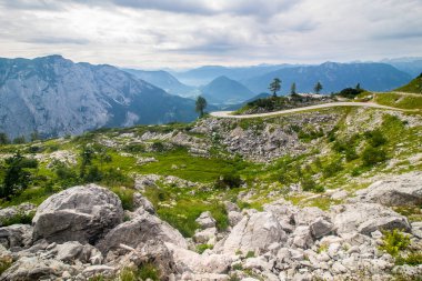 Dağların güzel manzarası