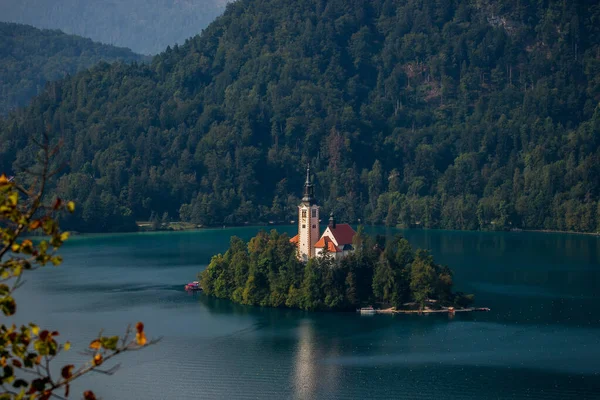 Λίμνη Αίματος Στην Σλοβένια — Φωτογραφία Αρχείου