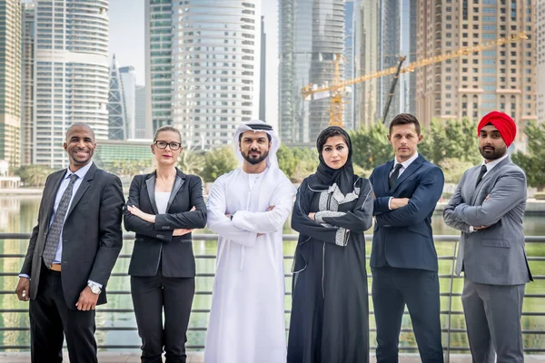 Reunión Empresarios Multiculturales Hablar Negocios Reunión Del Equipo Negocios Multirraciales — Foto de Stock