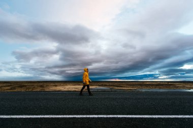 Yolculuk tutkusu explorer İzlanda doğal güzellikleri keşfetmek