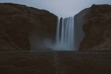 Onun düzgün güzellik Skogafoss