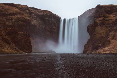 Onun düzgün güzellik Skogafoss