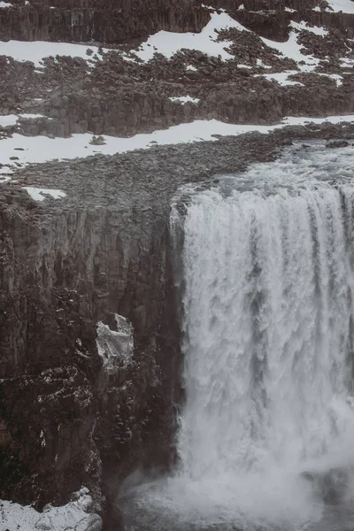 Cascada Dettifoss Parte Norte Iceland —  Fotos de Stock