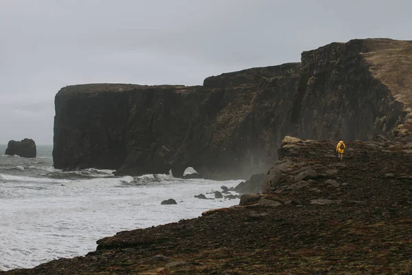 Explorateur Wanderlust Découverte Merveilles Naturelles Glaciales — Photo