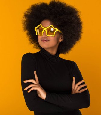 Güzel Afrikalı kadın studio portreler, kavramı yaşam tarzı ve güzellik hakkında