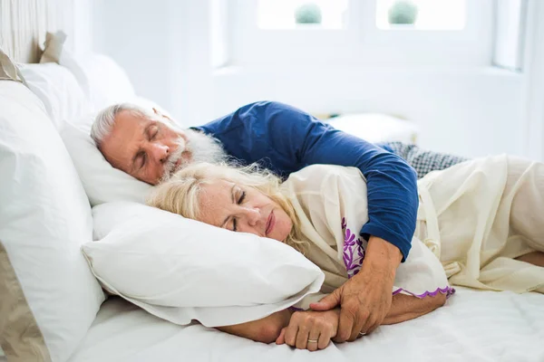 Senior Paar Lifestyle Momente Hause — Stockfoto